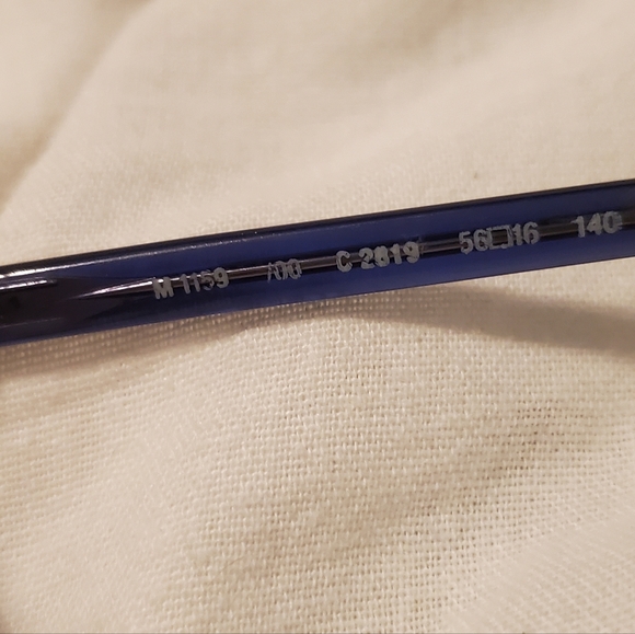 Oversized purple vintage glasses - Picture 8 of 8